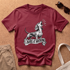 Barking Nothing T-Shirt - Antique Cherry Red
