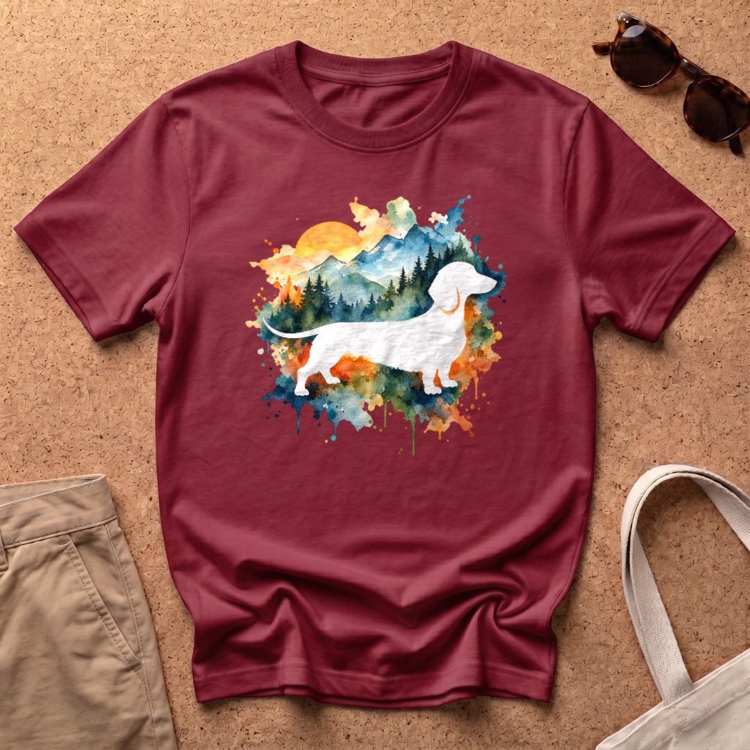 Mountain Dog T-Shirt - Antique Cherry Red