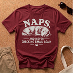 Naps and Emails T-Shirt