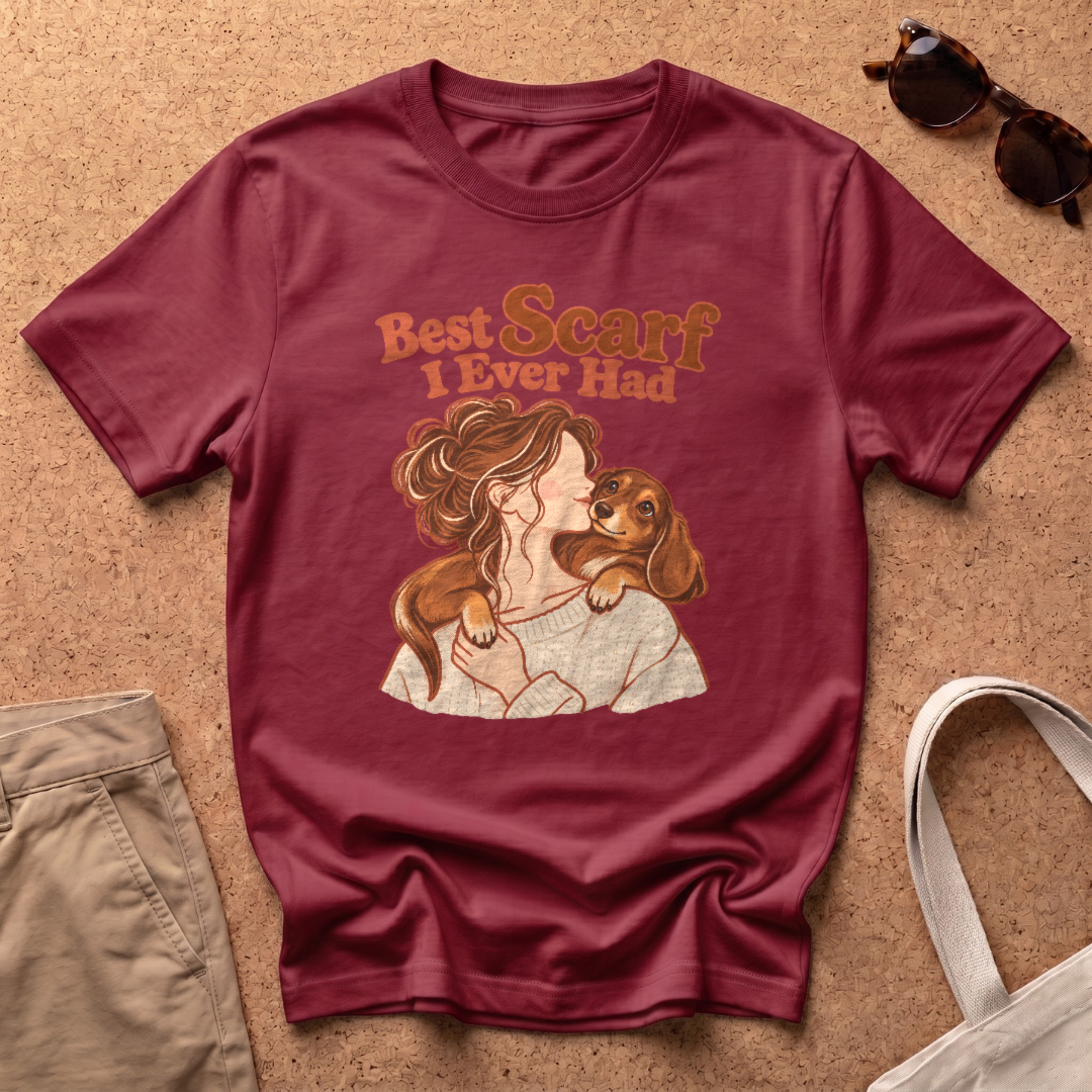 Best Scarf Ever T-Shirt - Antique Cherry Red