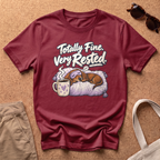 Totally Fine T-Shirt - Antique Cherry Red