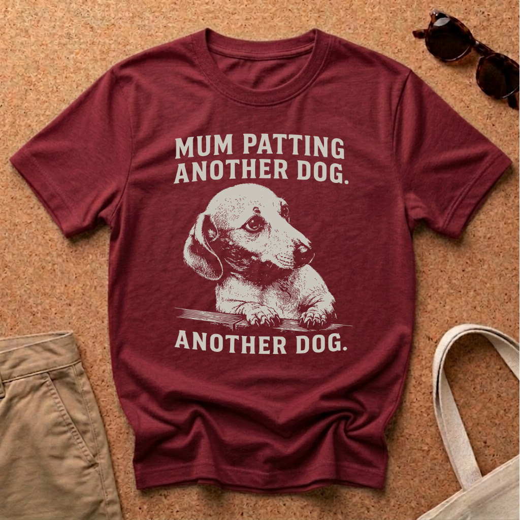 Patting Another Dog T-Shirt