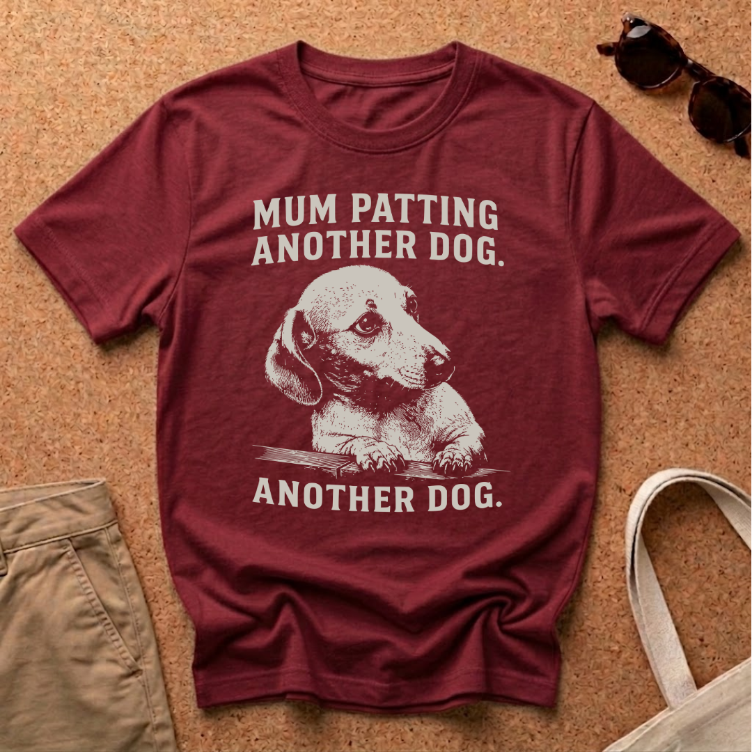 Patting Another Dog T-Shirt