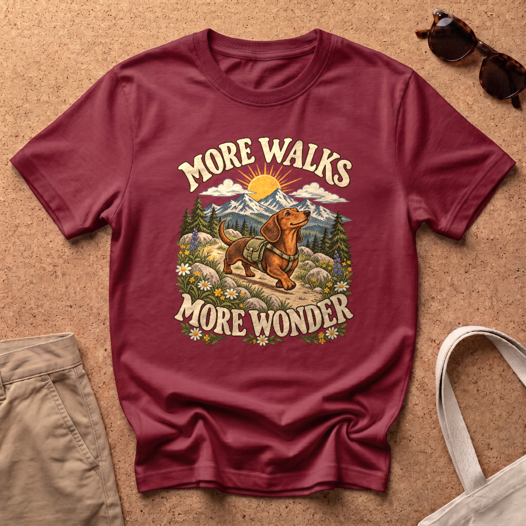 More Wonder T-Shirt - Antique Cherry Red