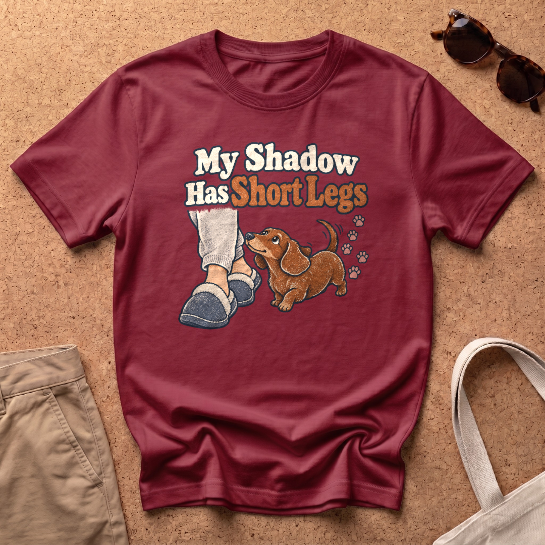 My Shadow T-Shirt - Antique Cherry Red