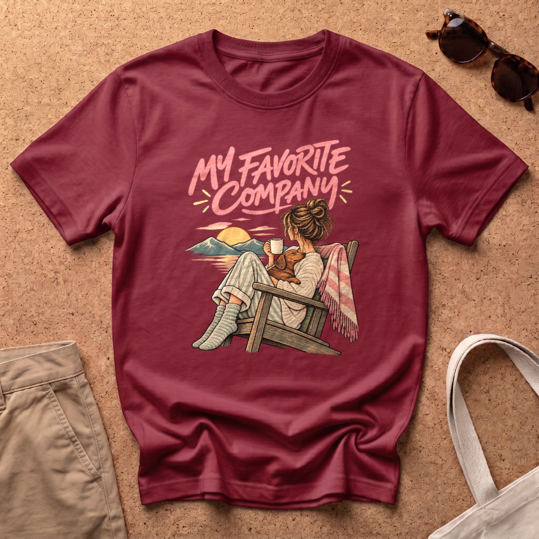 Favorite Company T-Shirt - Antique Cherry Red