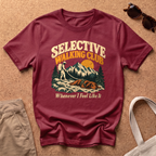 Walking Club T-Shirt - Antique Cherry Red