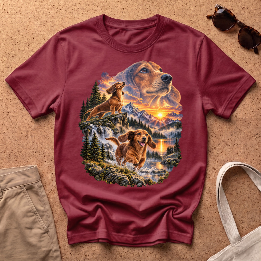 Mountain Dachshund T-Shirt