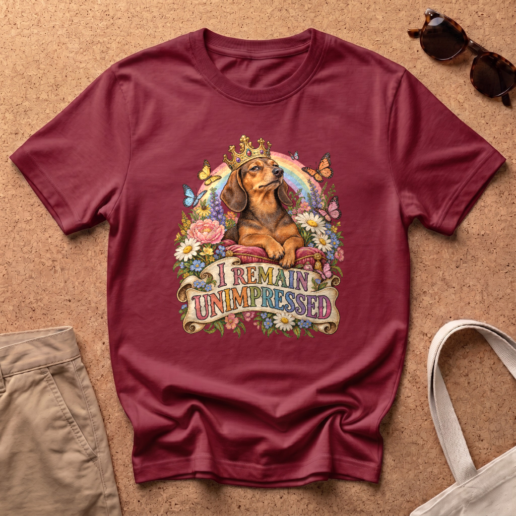 Unimpressed T-Shirt - Antique Cherry Red