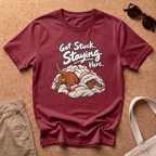 Got Stuck T-Shirt - Antique Cherry Red