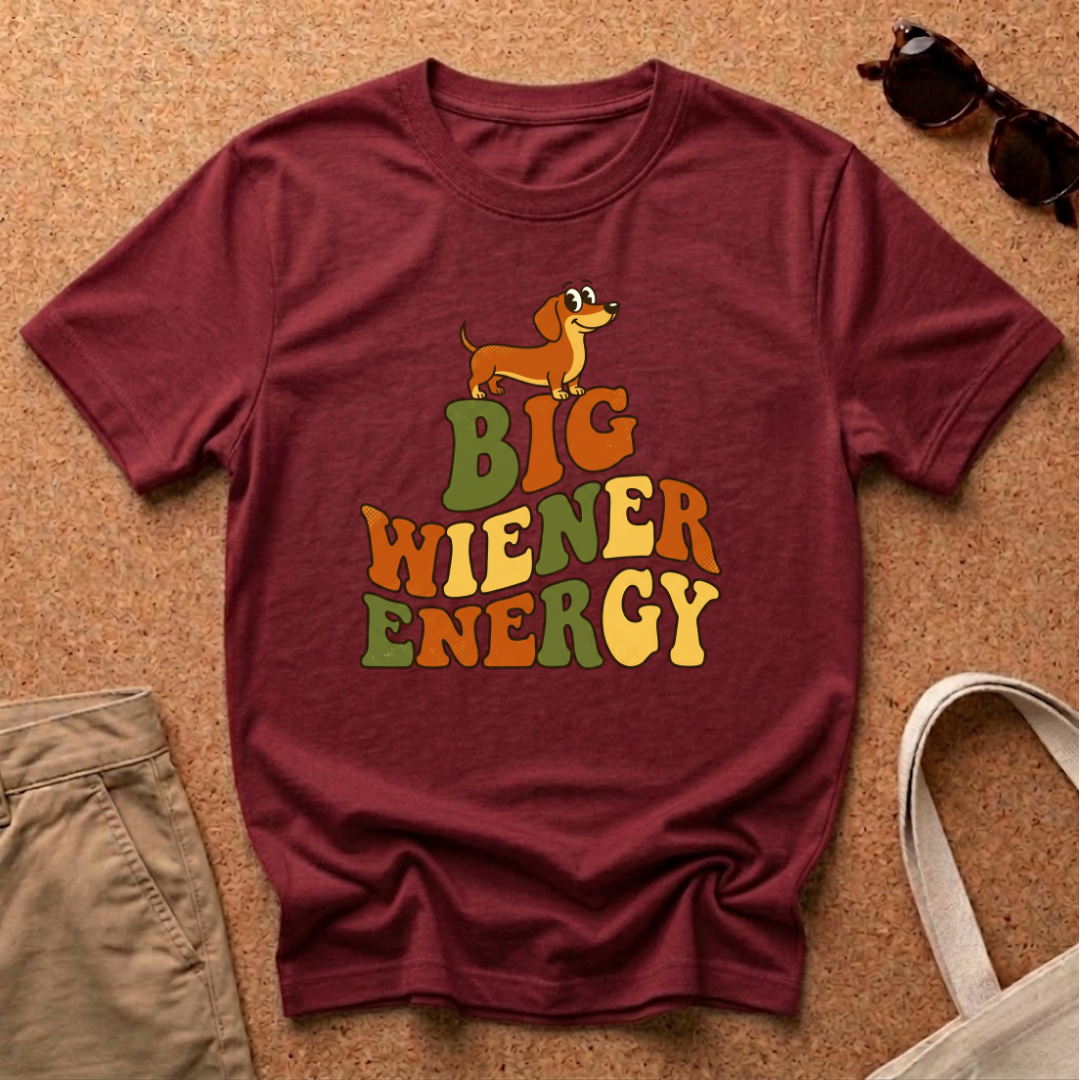 Retro Wiener Energy T-Shirt