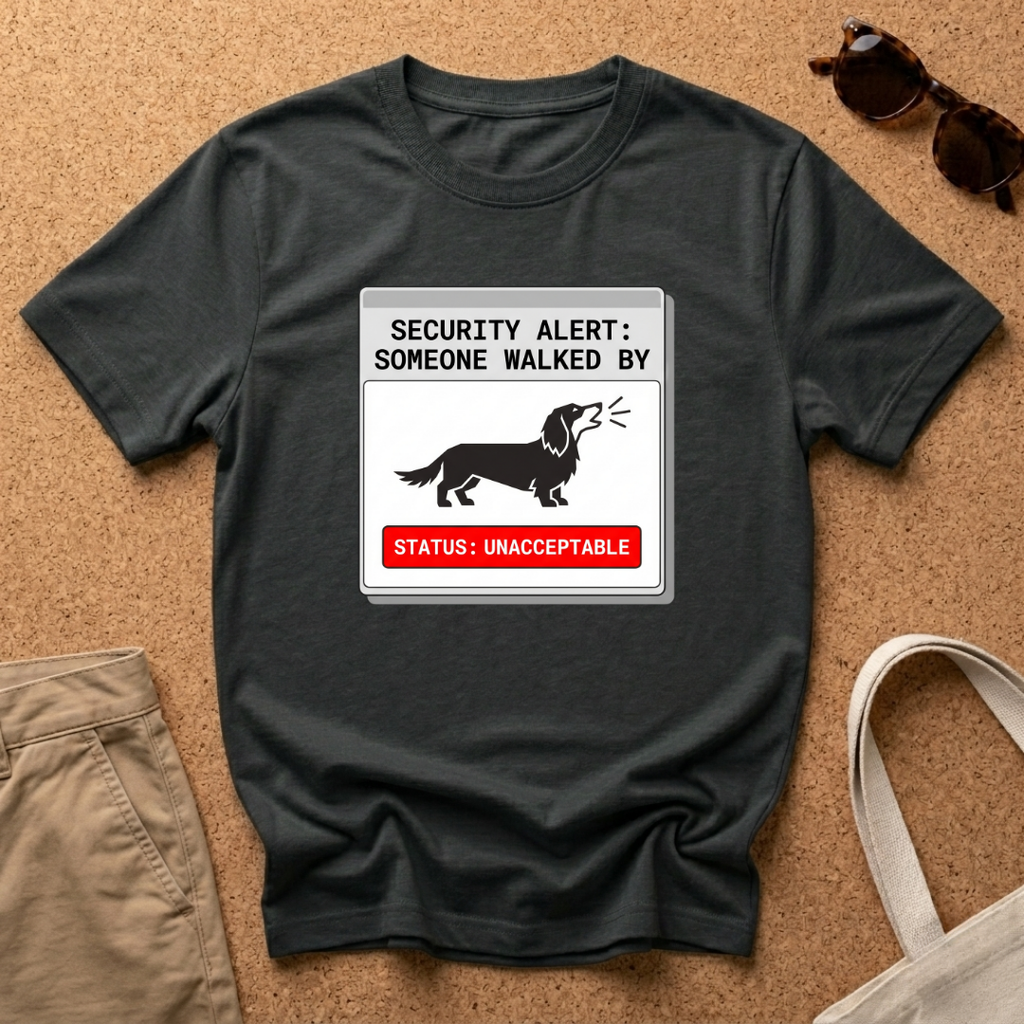 Security Alert Notification T-Shirt