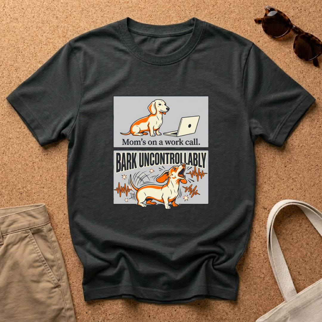 Work Call Comic Strip T-Shirt