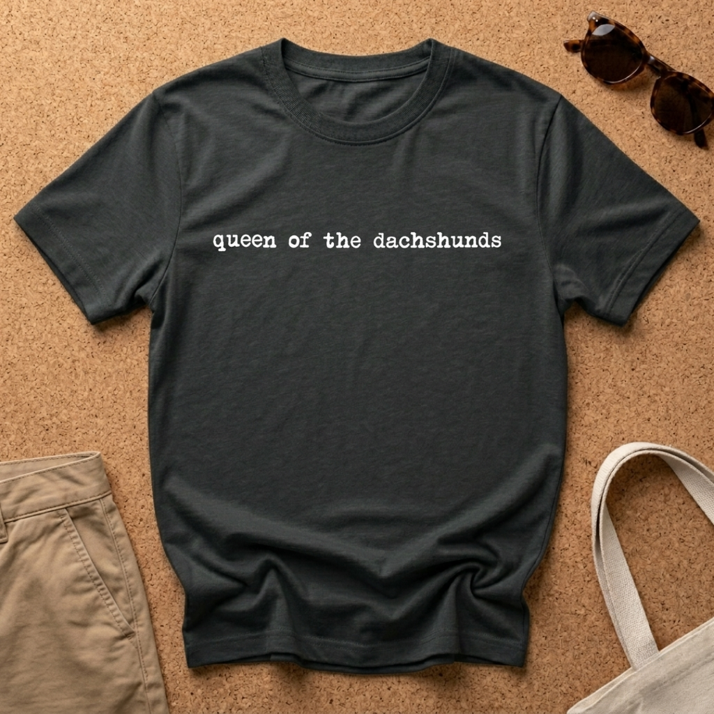 Queen of the Dachshunds T-Shirt
