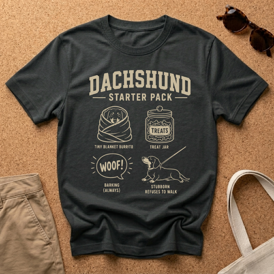 Dachshund Starter Pack T-Shirt