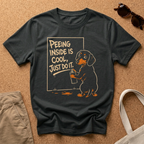 Peeing Inside Graffiti T-Shirt
