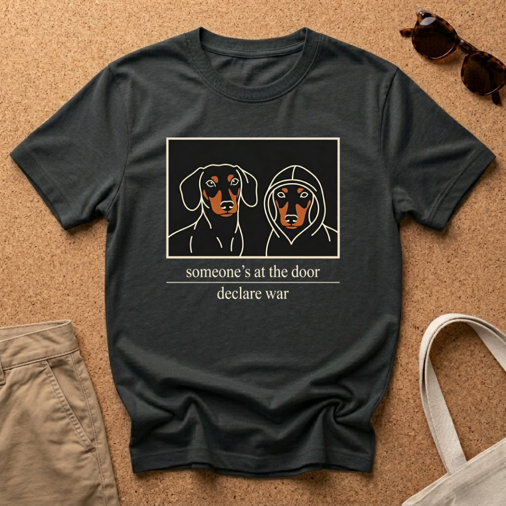 Someone's At The Door T-Shirt