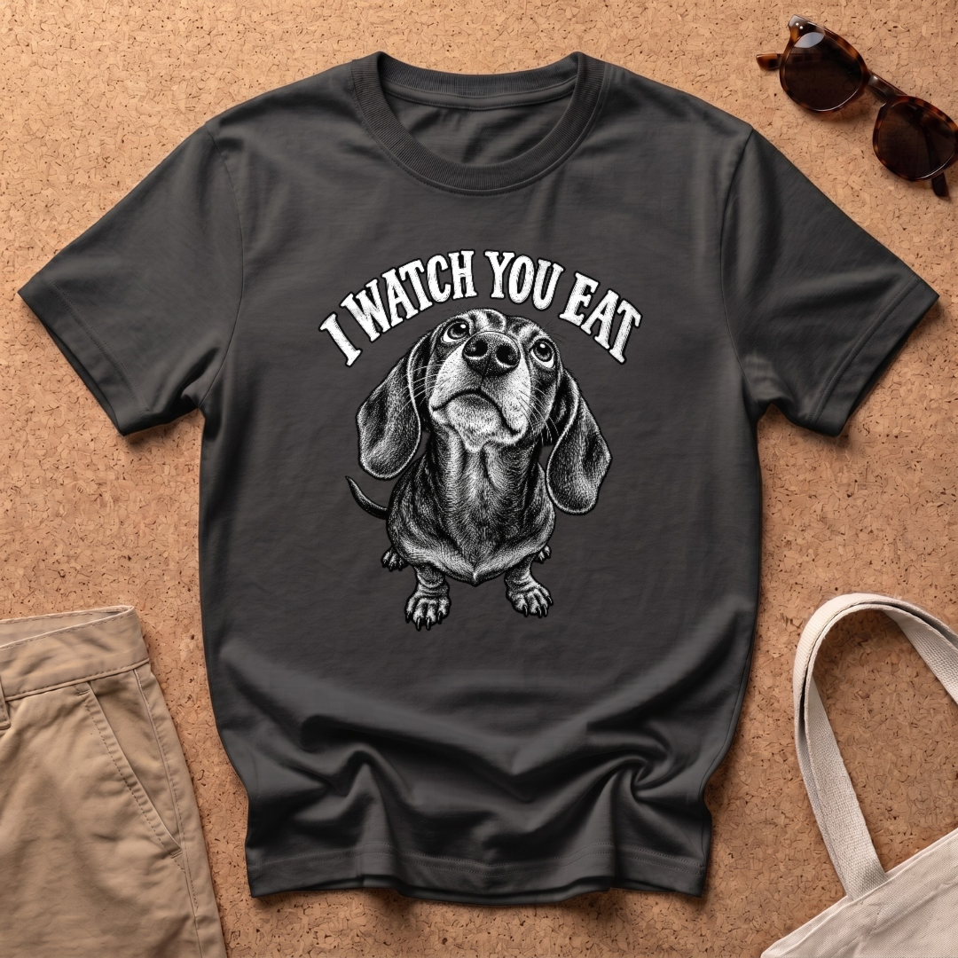 I Watch You T-Shirt - Black