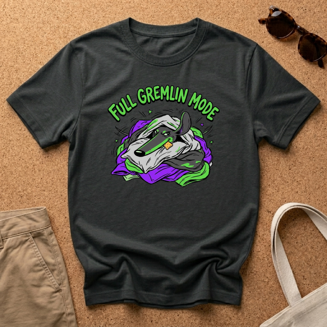 Gremlin Mode Green T-Shirt