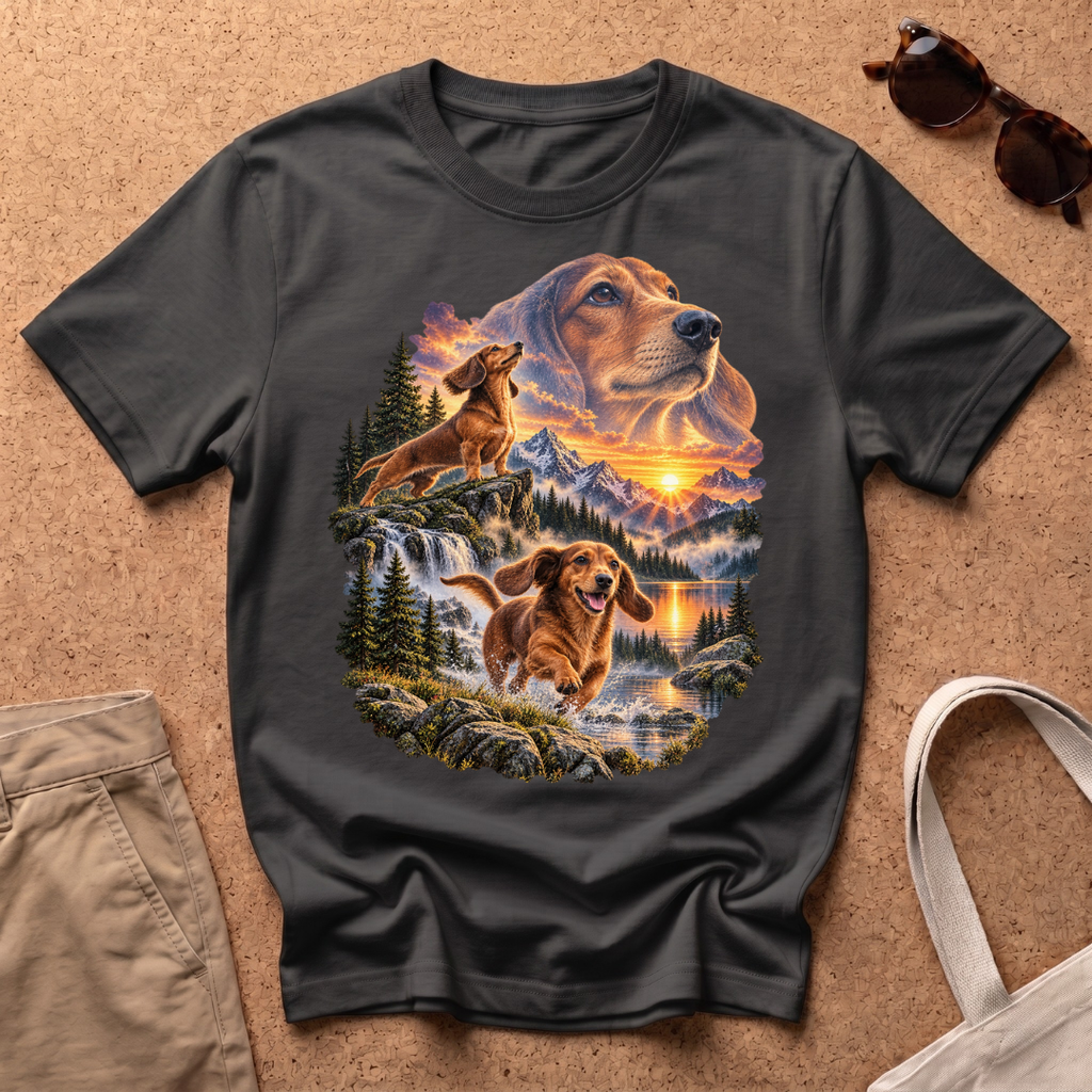 Mountain Dachshund T-Shirt