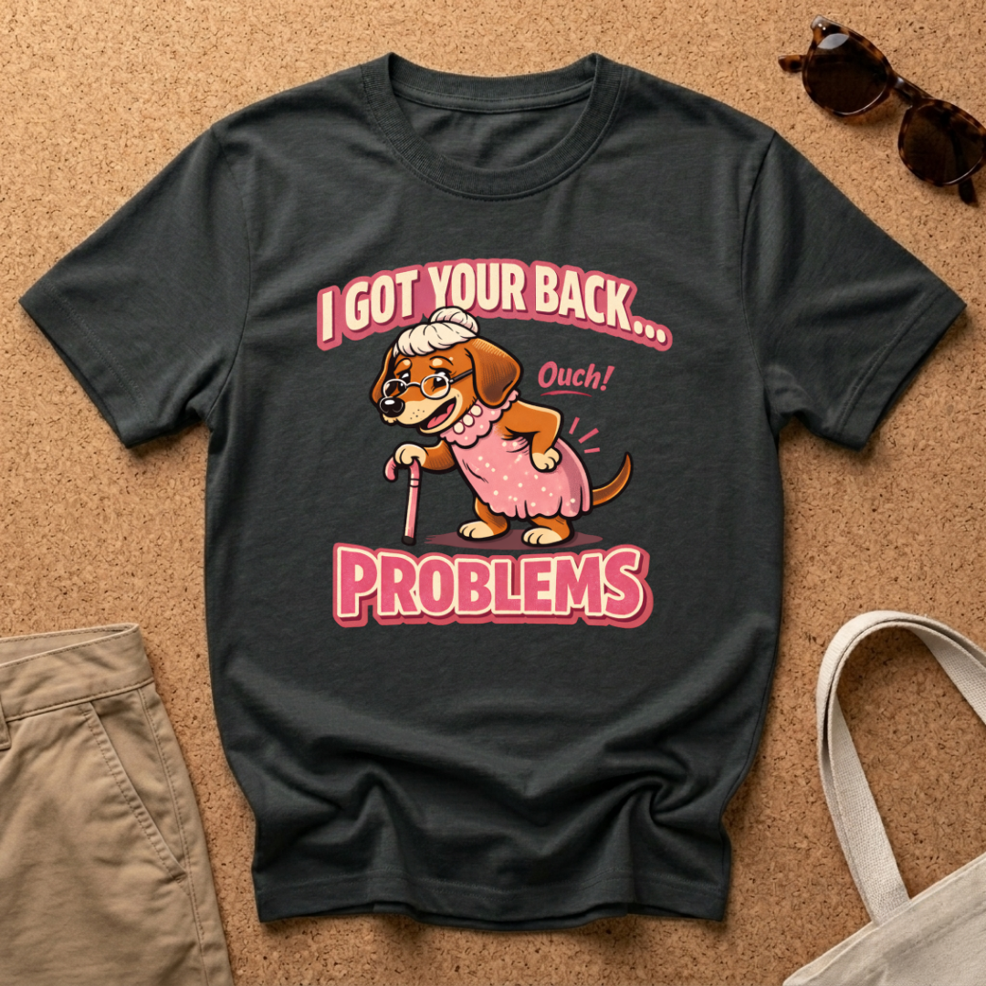 Grandma Dachshund Back Problems T-Shirt