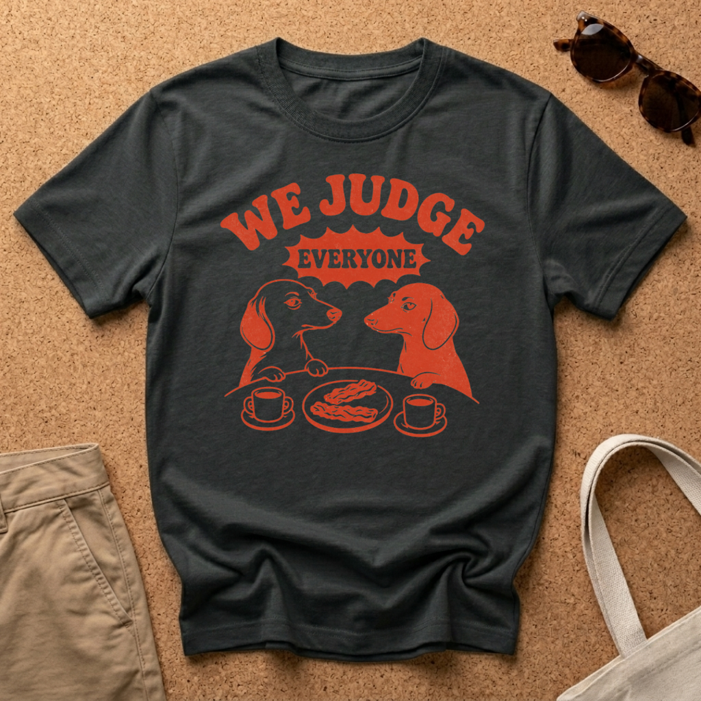 We Judge Everyone T-Shirt