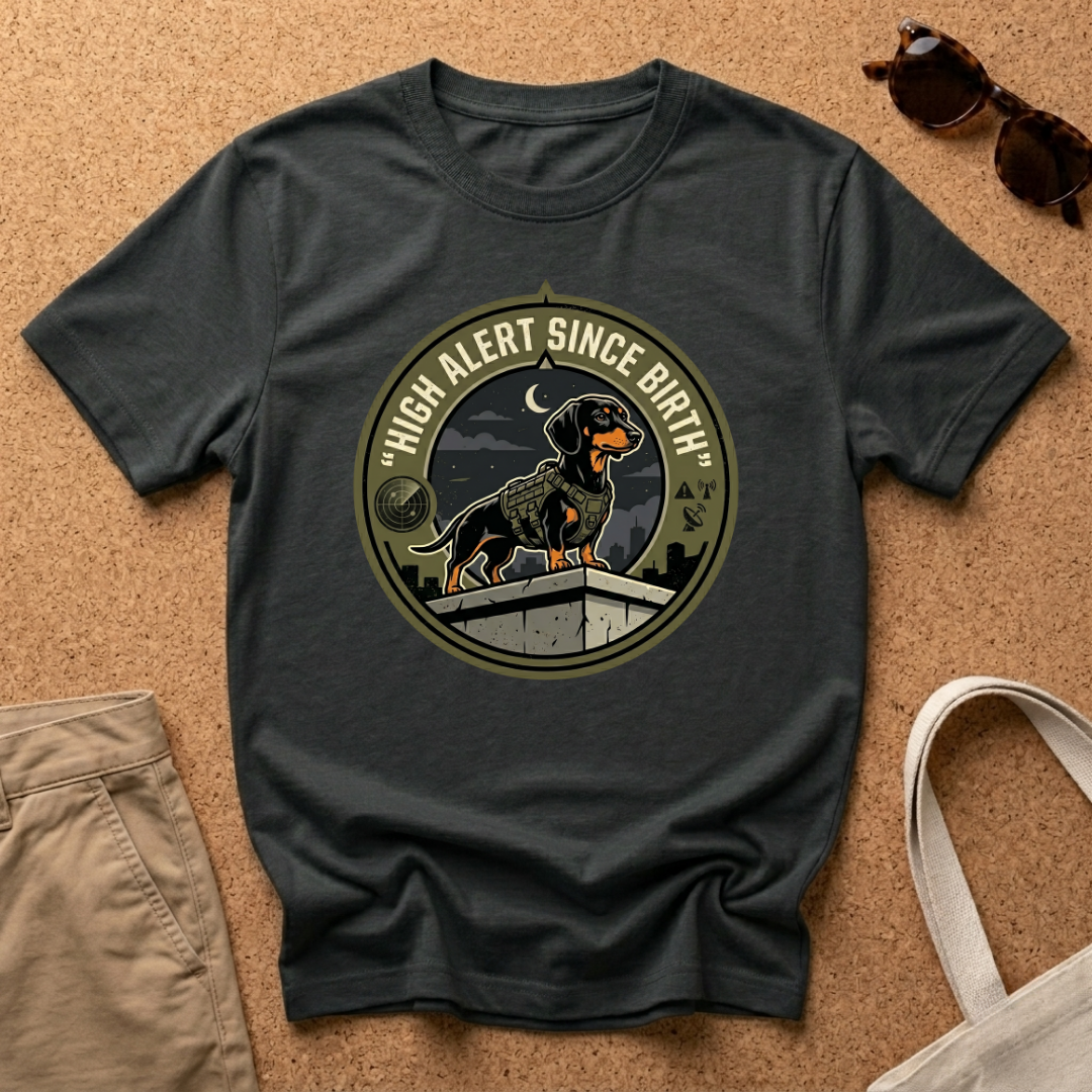High Alert Since Birth T-Shirt