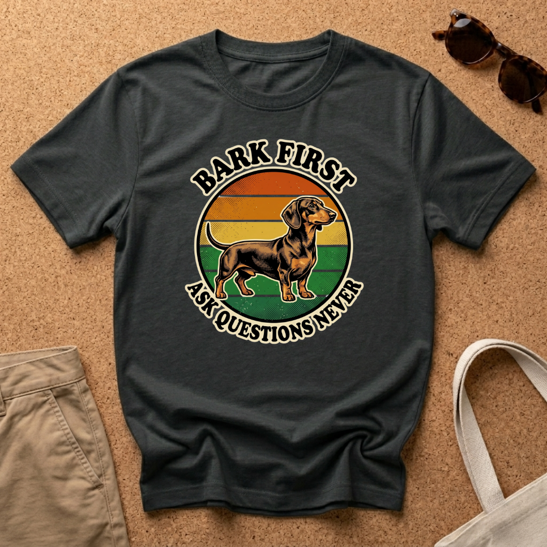 Bark First Retro T-Shirt