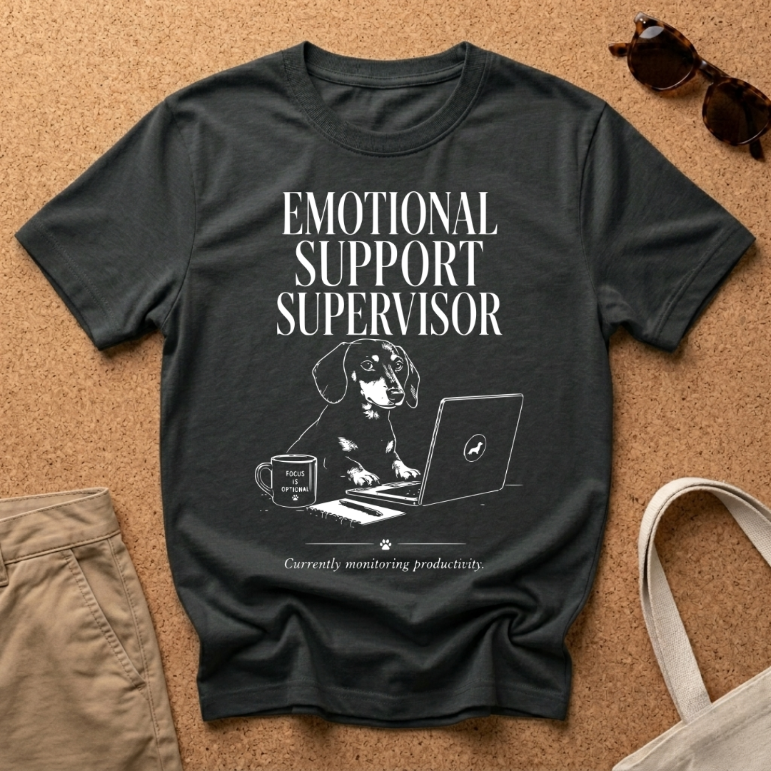 Emotional Support Supervisor T-Shirt