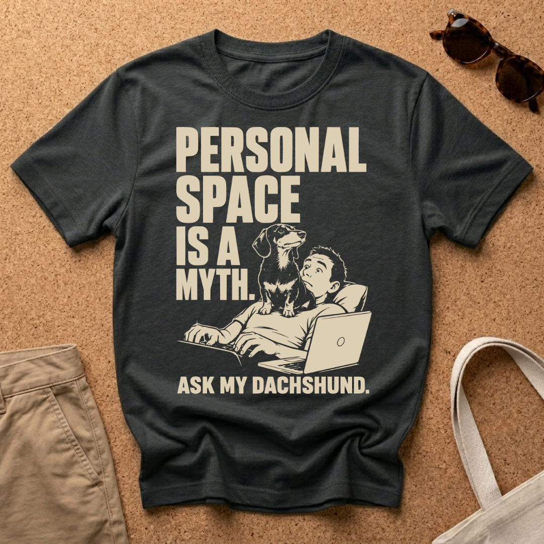 Personal Space is a Myth Male T-Shirt