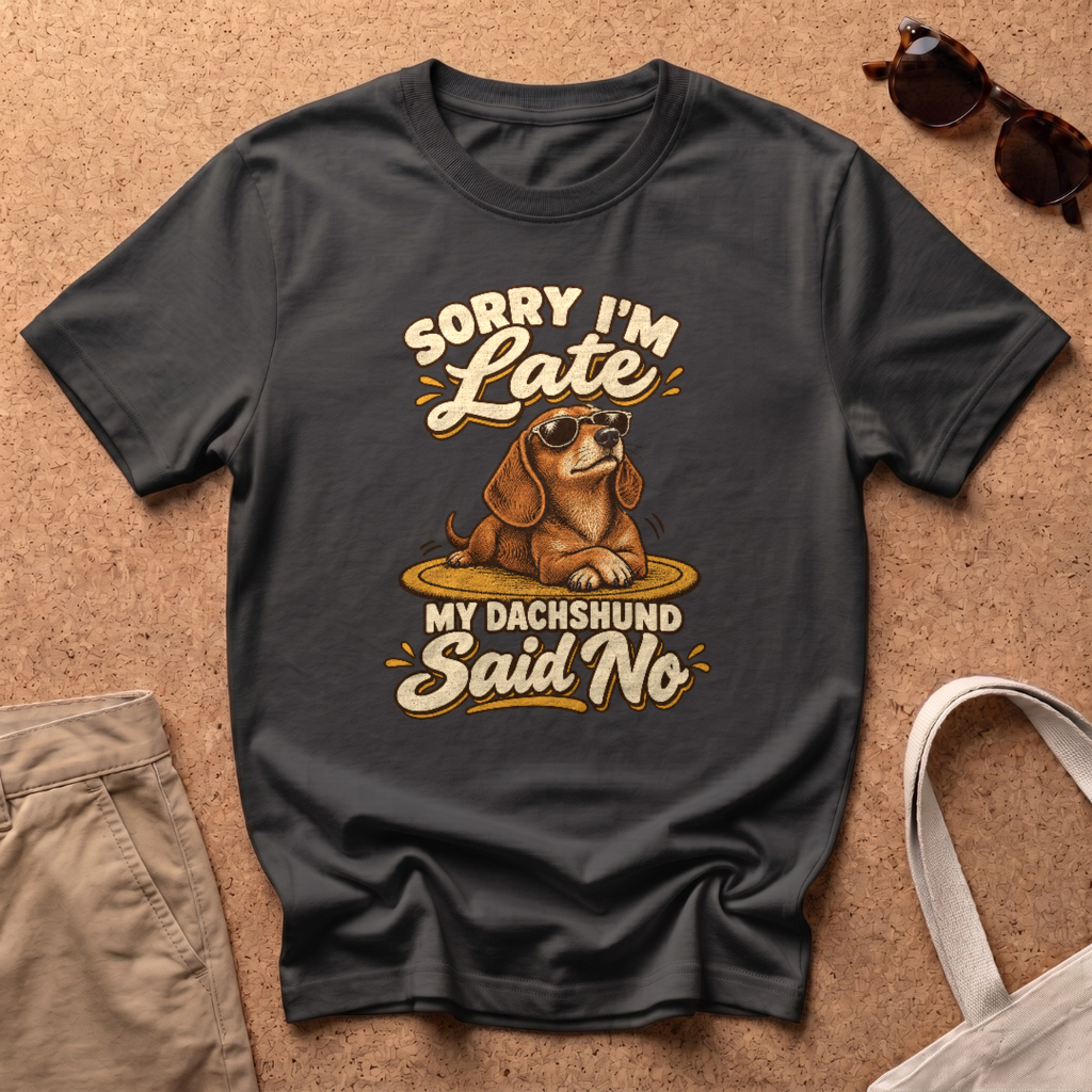 Dachshund Said T-Shirt - Black