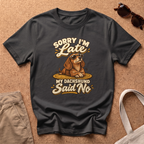 Dachshund Said T-Shirt - Black