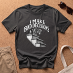 Bad Decisions Stairs T-Shirt - Black