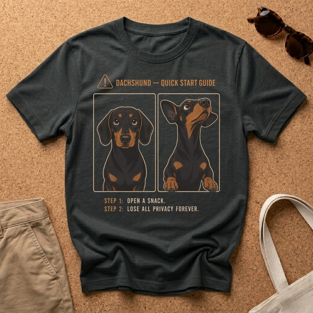 Dachshund Quick Start Guide T-Shirt