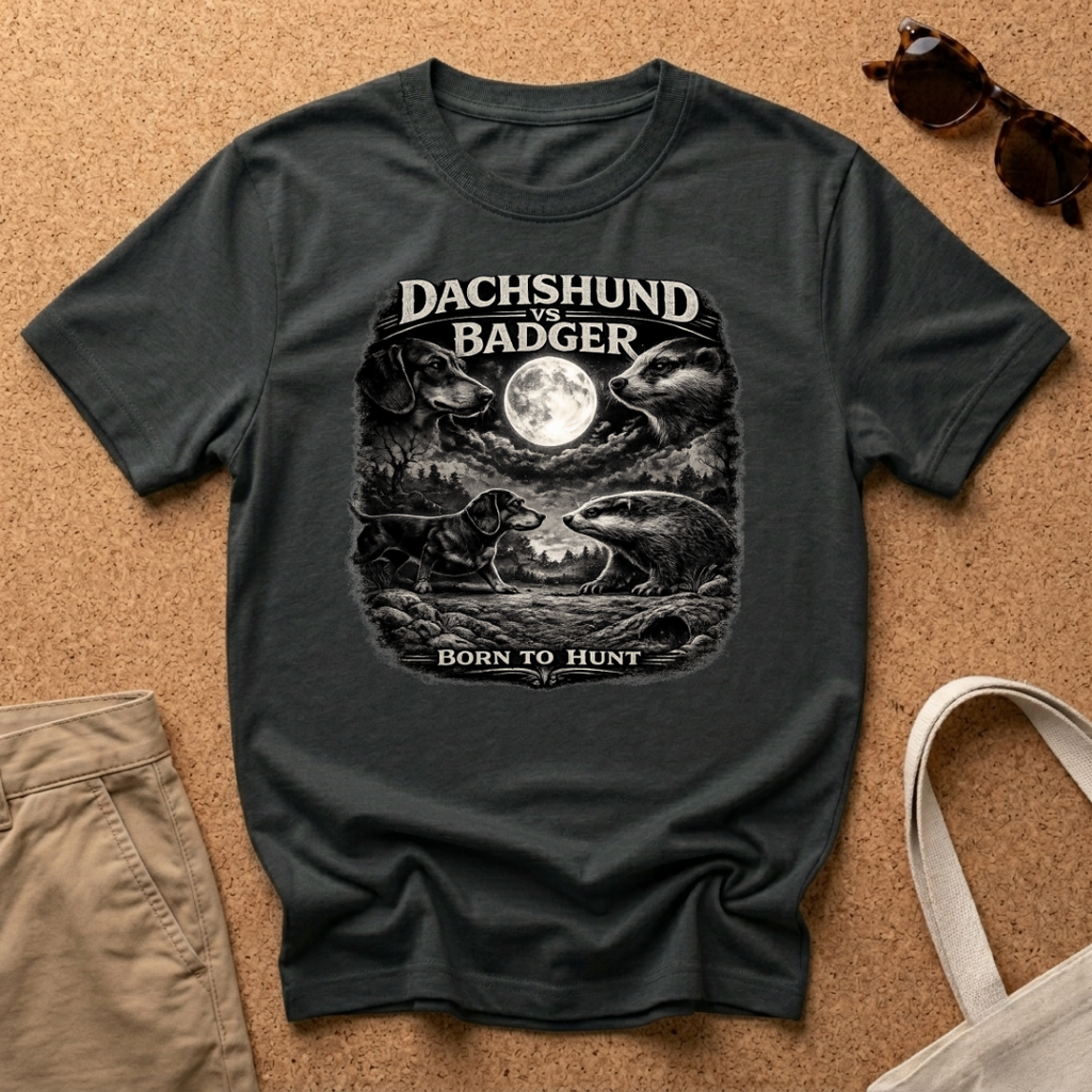 Dachshund vs Badger T-Shirt