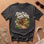 The Long Way T-Shirt - Black