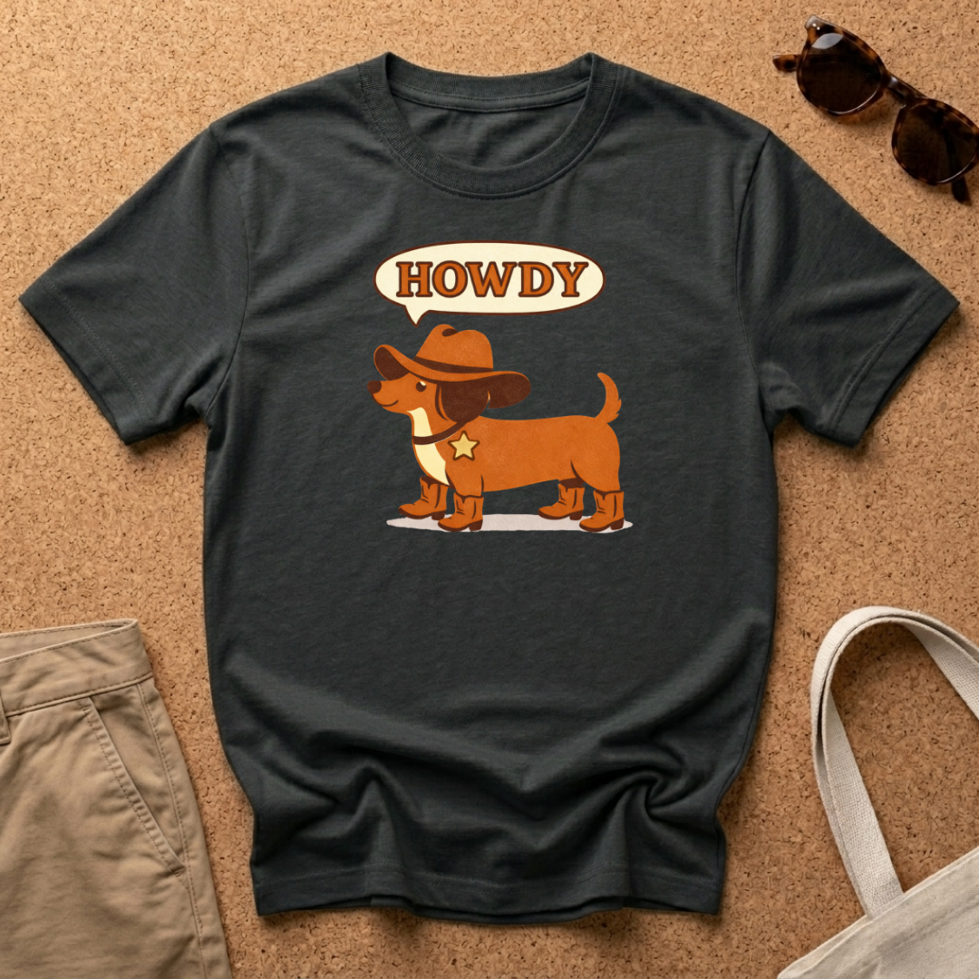 Howdy Doxie T-Shirt