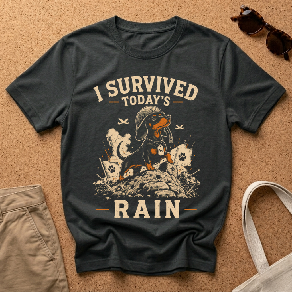 I Survived Today's Rain T-Shirt