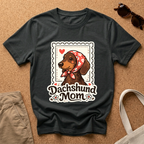 Postcard Dachshund Mom T-Shirt