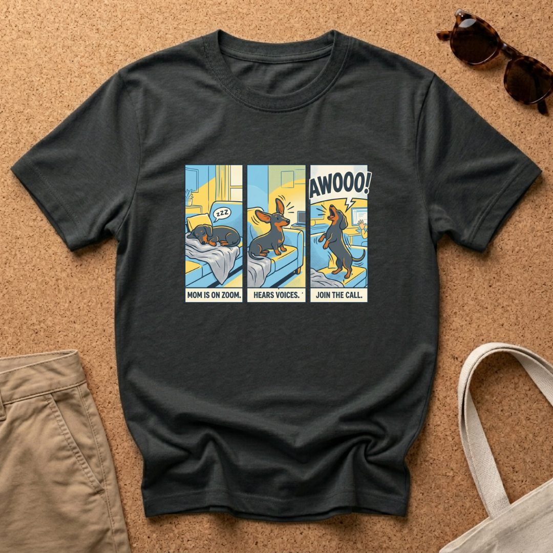 Join The Call Comic Strip T-Shirt