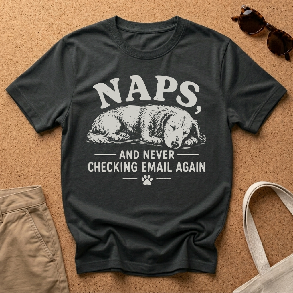Naps and Emails T-Shirt