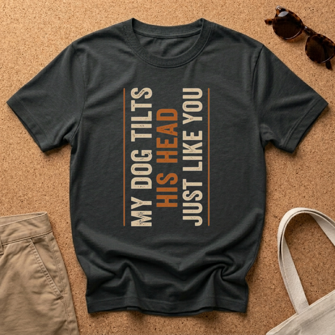 TILTED DACHSHUND T-Shirt