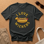 Love Wieners Hotdog T-Shirt
