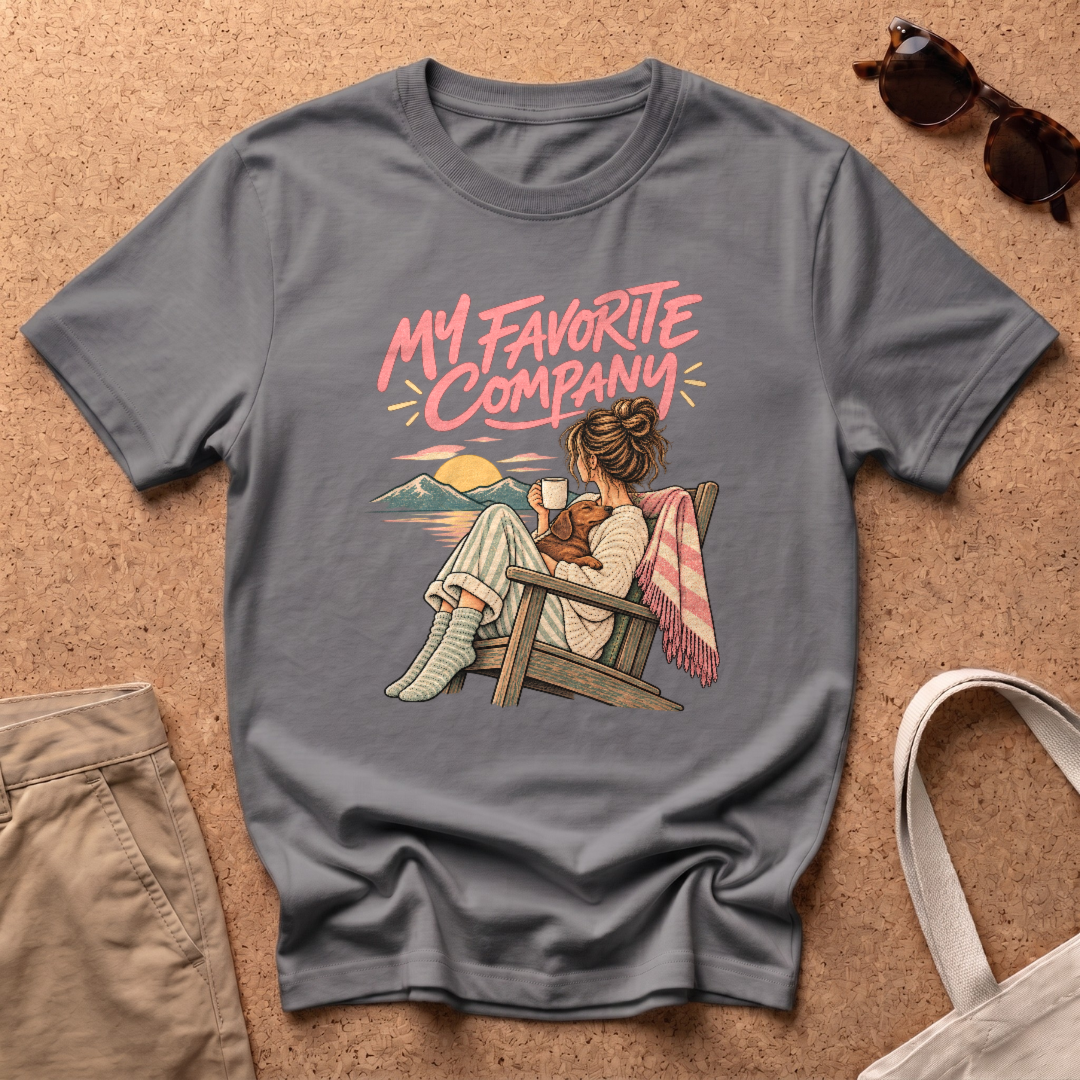 Favorite Company T-Shirt - Charcoal