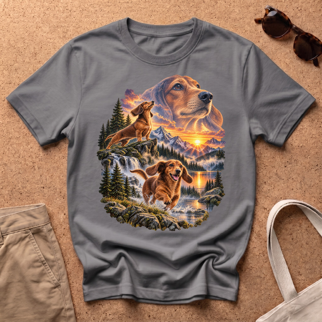 Mountain Dachshund T-Shirt
