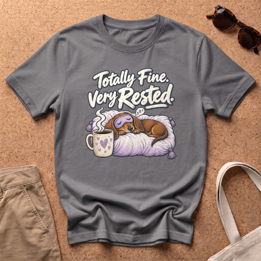 Totally Fine T-Shirt - Charcoal