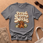 Proud Grandma T-Shirt - Charcoal