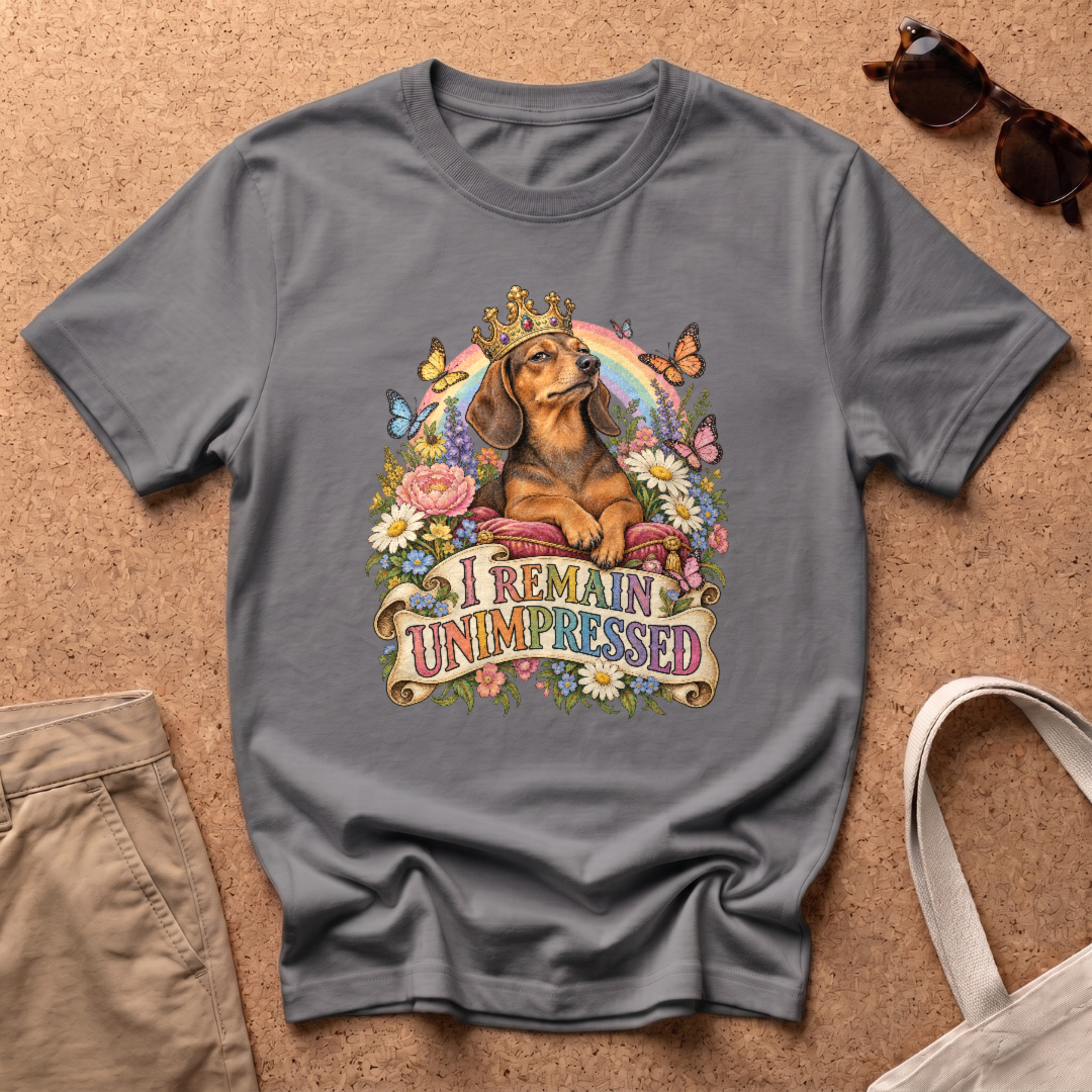 Unimpressed T-Shirt - Charcoal