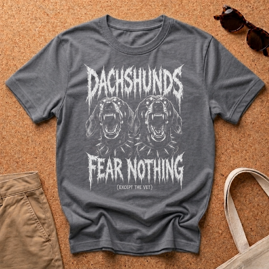 Dachshunds Fear Nothing T-Shirt