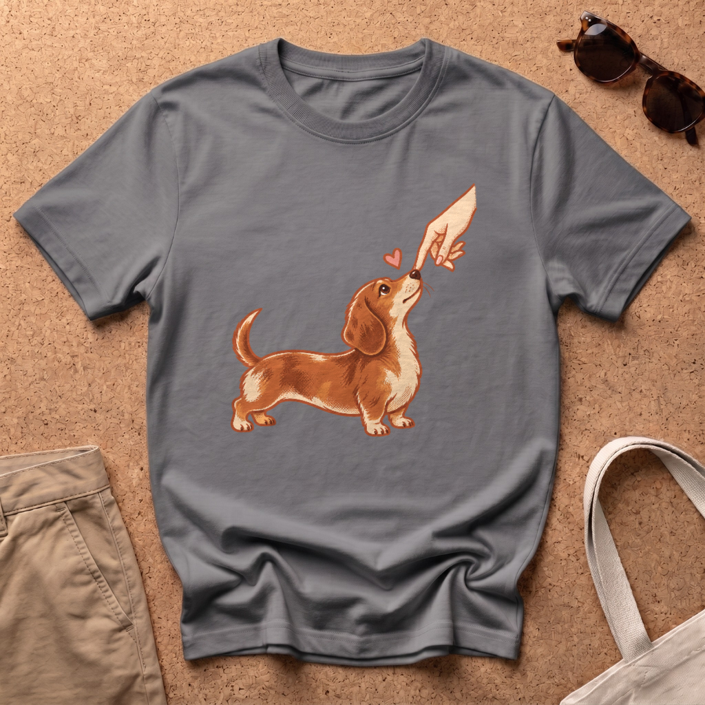 Nose Boop T-Shirt - Charcoal
